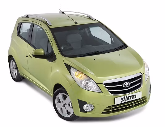 Forskåret solfilm til bil - Solfilm Chevrolet Spark