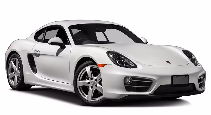 Forskåret solfilm til bil - Solfilm Porsche Cayman