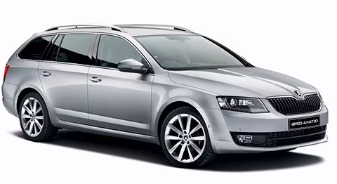 Forskåret solfilm til bil - Solfilm Skoda Octavia Stationcar