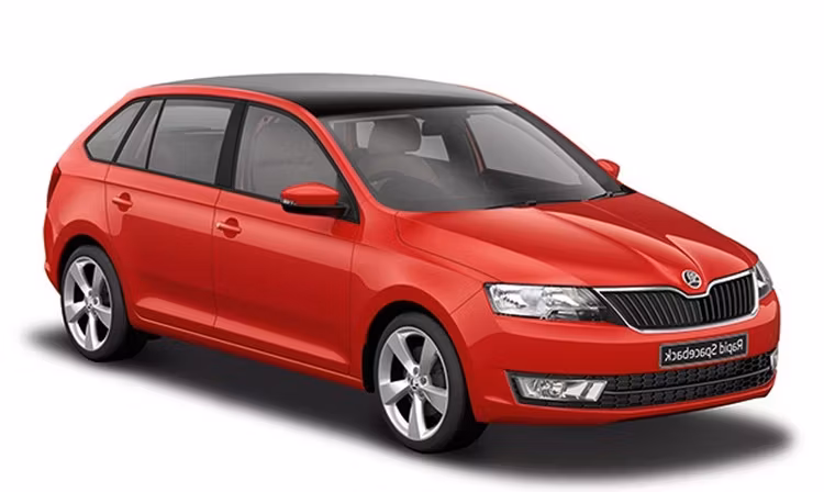 Forskåret solfilm til bil - Solfilm Skoda Rapid Spaceback