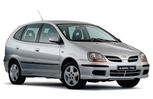 Solfilm til Nissan Almera Tino. Færdigskåret solfilm til alle Nissan biler.