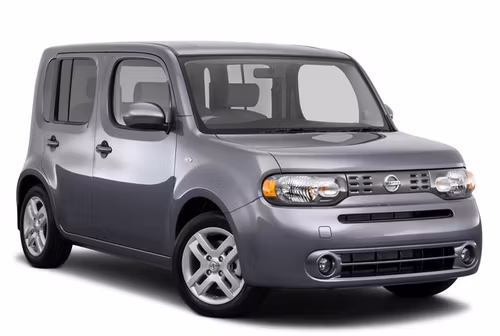 Solfilm til Nissan Cube. Færdigskåret solfilm til alle Nissan biler.