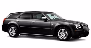 Forskåret solfilm til bil - Solfilm Chrysler 300C Touring