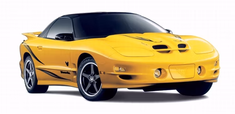 Forskåret solfilm til bil - Solfilm Pontiac Trans Am