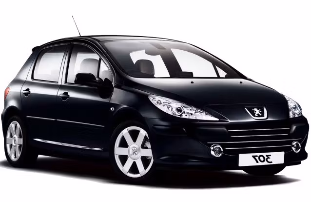 Forskåret solfilm til bil - Solfilm Peugeot 307 5-d