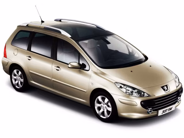 Forskåret solfilm til bil - Solfilm Peugeot 307 SW