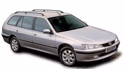 Solfilm til Peugeot 406 Stationcar. Færdigskåret solfilm til alle Peugeot biler.