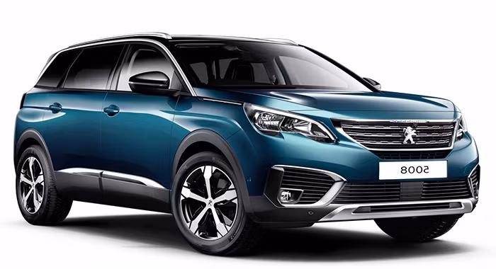 Forskåret solfilm til bil - Solfilm Peugeot 5008