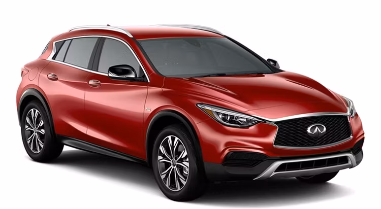 Forskåret solfilm til bil - Solfilm Infiniti QX30