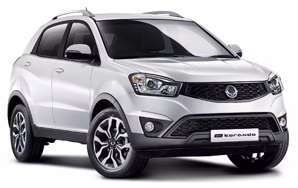 Forskåret solfilm til bil - Solfilm Ssangyong Korando