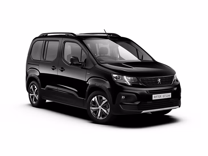 Forskåret solfilm til bil - Solfilm Peugeot Rifter MPV L1