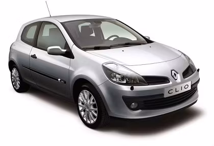 Forskåret solfilm til bil - Solfilm Renault Clio 3-d
