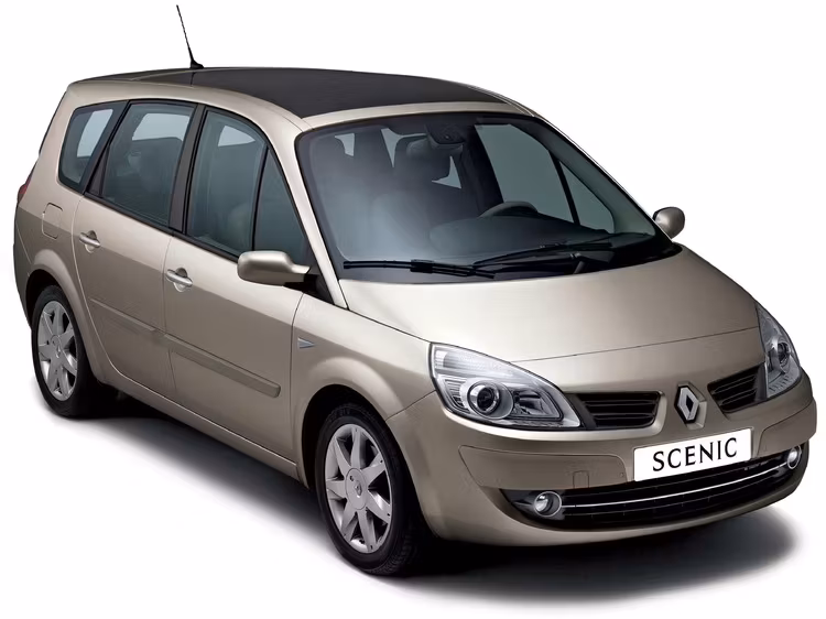 Forskåret solfilm til bil - Solfilm Renault Megane Scenic