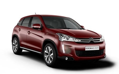 Solfilm til Citroën C4 Air Cross. Færdigskåret solfilm til alle Citroën biler.