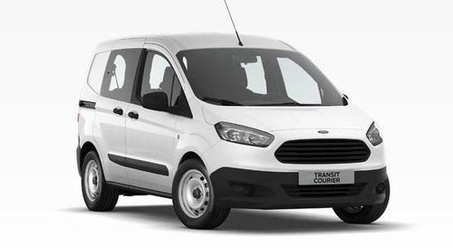 Solfilm til Ford Transit Courirer Crew.