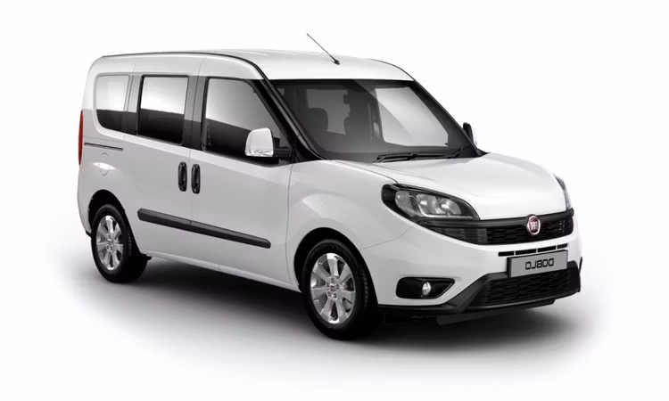Forskåret solfilm til bil - Solfilm Fiat Doblo
