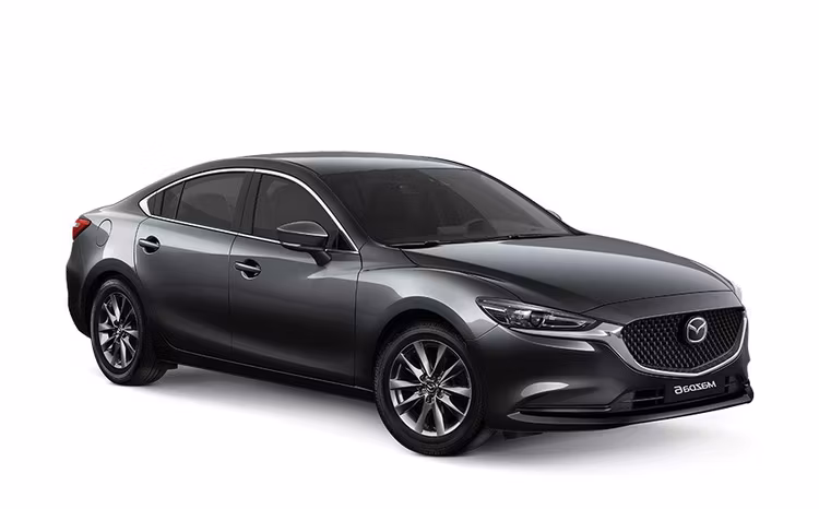 Forskåret solfilm til bil - Solfilm Mazda 6 sedan