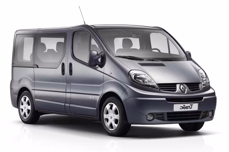 Forskåret solfilm til bil - Solfilm Opel Vivaro L1
