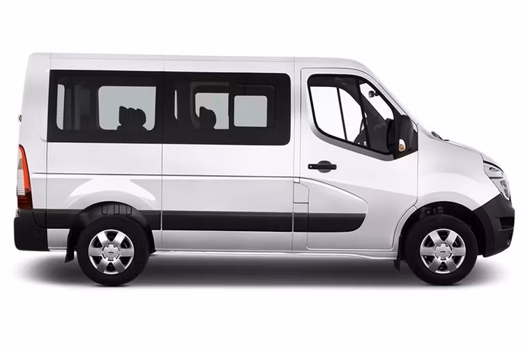 Forskåret solfilm til bil - Solfilm Nissan NV400