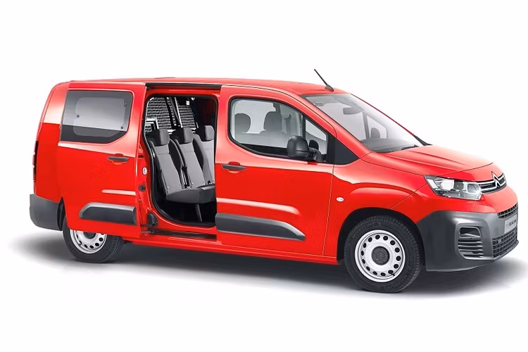 Forskåret solfilm til bil - Solfilm Citroen Berlingo Crew Cab