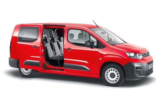 Solfilm til Citroen Berlingo Crew Cab.