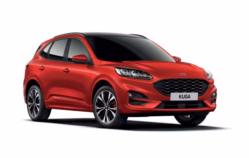 Forskåret solfilm til bil - Solfilm Ford Kuga
