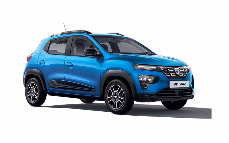Forskåret solfilm til bil - Solfilm Dacia Spring