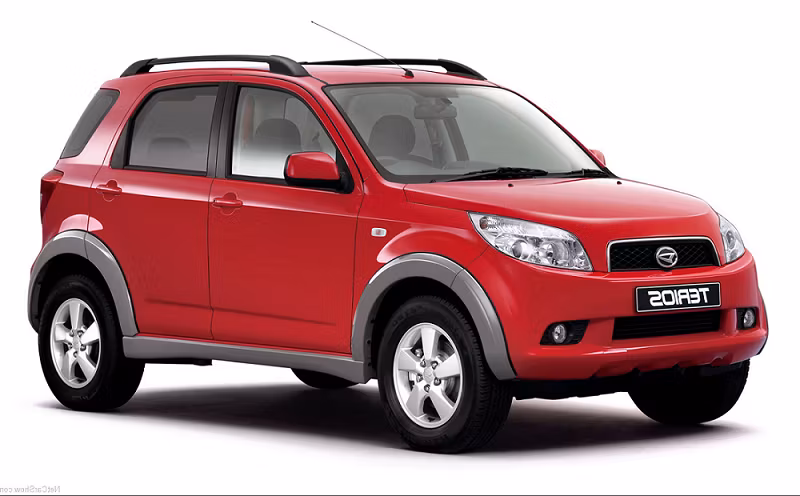 Forskåret solfilm til bil - Solfilm Daihatsu Terios