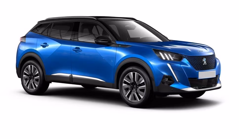 Forskåret solfilm til bil - Solfilm Peugeot 2008