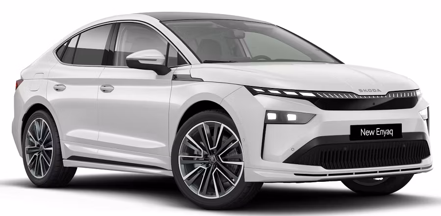 Forskåret solfilm til bil - Solfilm Skoda Enyaq Coupé