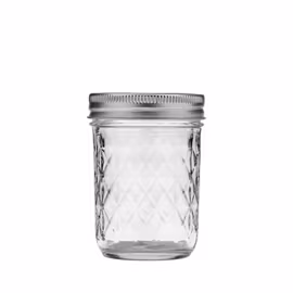 Ball Quilted Crystal 8 oz Regular Mouth