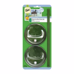 Ball Sip & Straw Lids Wide Mouth 2 stk