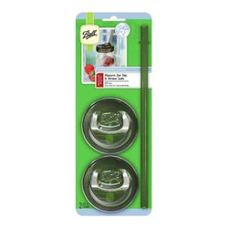 Ball Sip & Straw Lids Regular Mouth 2 stk