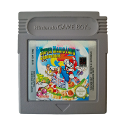 Super Mario Land 2: 6 Golden Coins (EUR, endast kassett, blekt etikett)