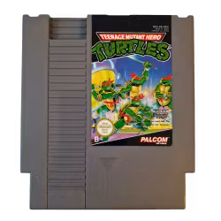 Teenage Mutant Hero Turtles (DAS PAL, 3-skruv, endast kassett)