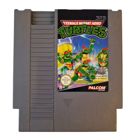 Teenage Mutant Hero Turtles (DAS PAL, 3-skruv, endast kassett)