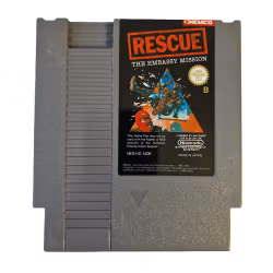 Rescue: The Embassy Mission  (DAS PAL, 3-screw, endast kassett)