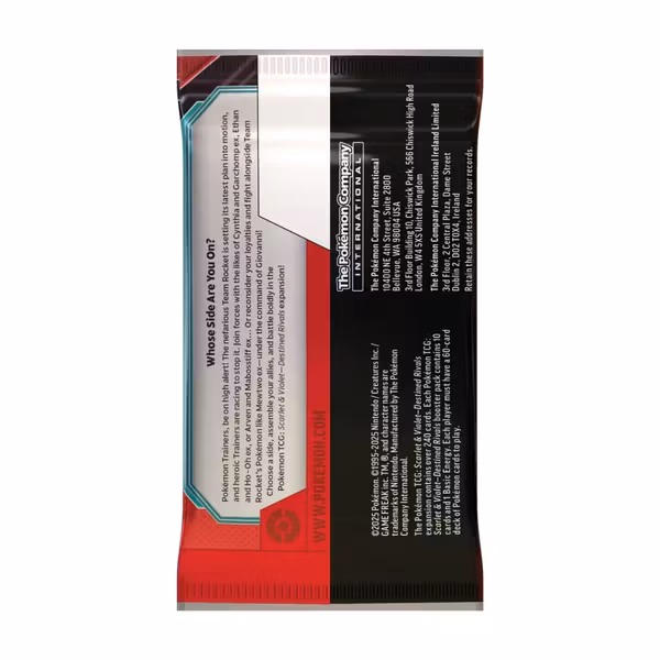 Pokémon TCG Scarlet & Violet 10: Destined Rivals Booster Pack