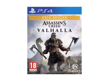 Assassin's Creed Valhalla – Gold Edition (PS4, nytt/oöppnat)