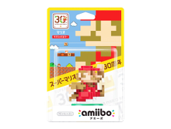 Amiibo figur: Super Mario Bros 30th Anniversary: Mario Classic Colors - Japanese (Ny/oöppnat)