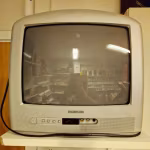 Thomson tjock-TV 14" tum (Silver) inkl. Fjärrkontroll