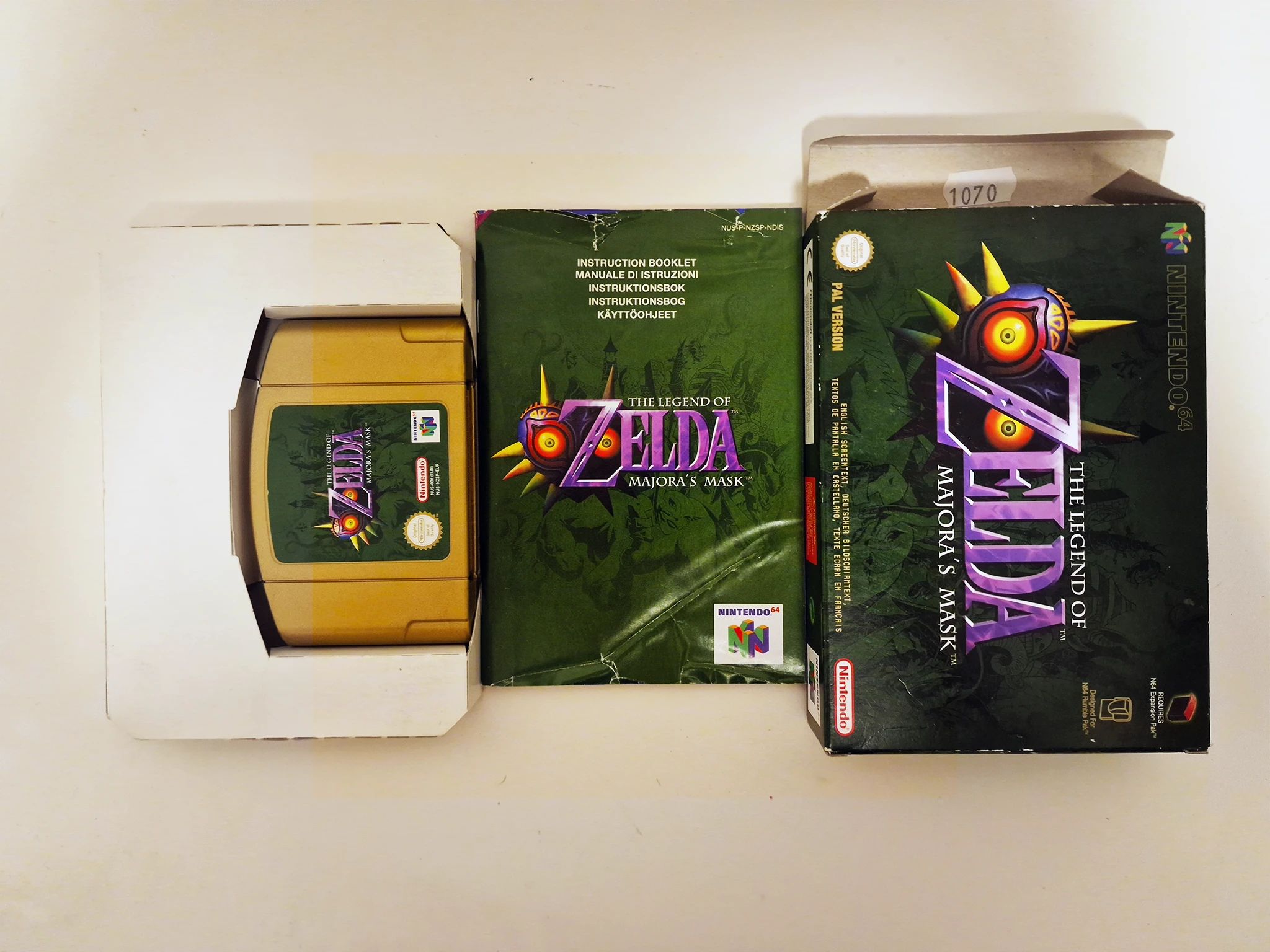 The Legend of Zelda: Majora’s Mask (PAL) (Nintendo 64) (CIB)