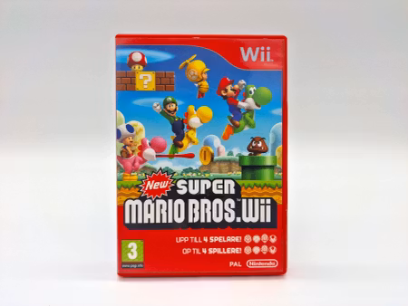 New Super Mario Bros. Wii (Komplett) (PAL) (Nintendo Wii)