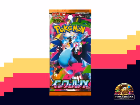 Pokémon Mega: Inferno X Booster Pack (Japansk) - Pokémon TCG