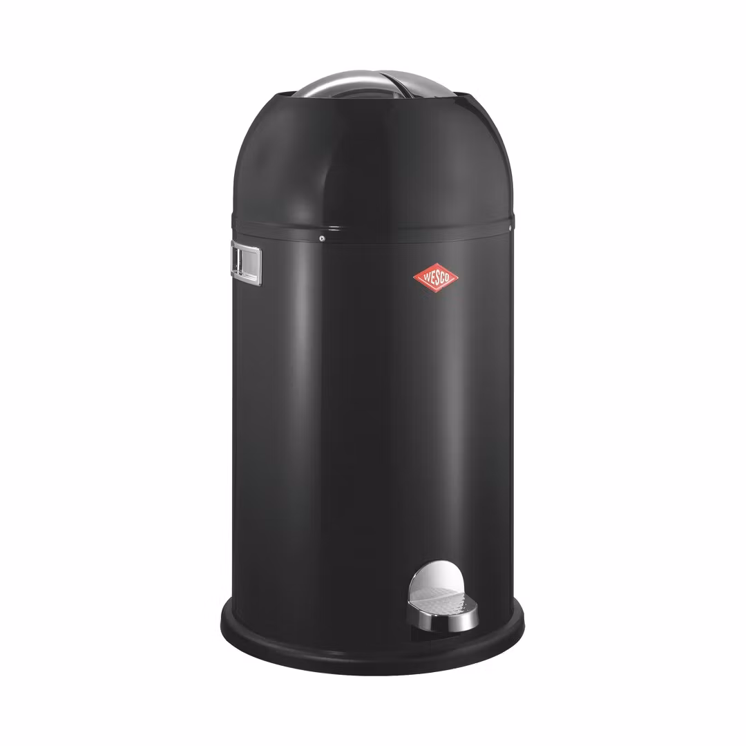 Wesco Kickmaster Maxi Pedalhink Svart 40L