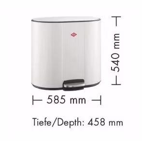 Wesco multicollector 3 Coolgrå (1x25L+ 2x12L)
