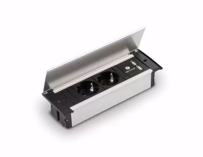 BACHMANN Kapsa 2-vägs + 2x USB eluttag