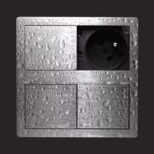 VersaHit Dual, 1-vägs + 2x USB Rostfri