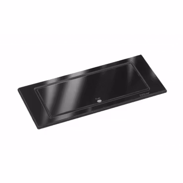 EVOline® BackFlip, 2-vägs + 1x USB-C Svart glas