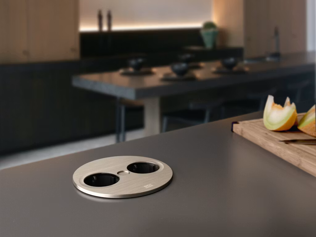 BACHMANN Twist 2, Rostfritt (2-vägs, rund)